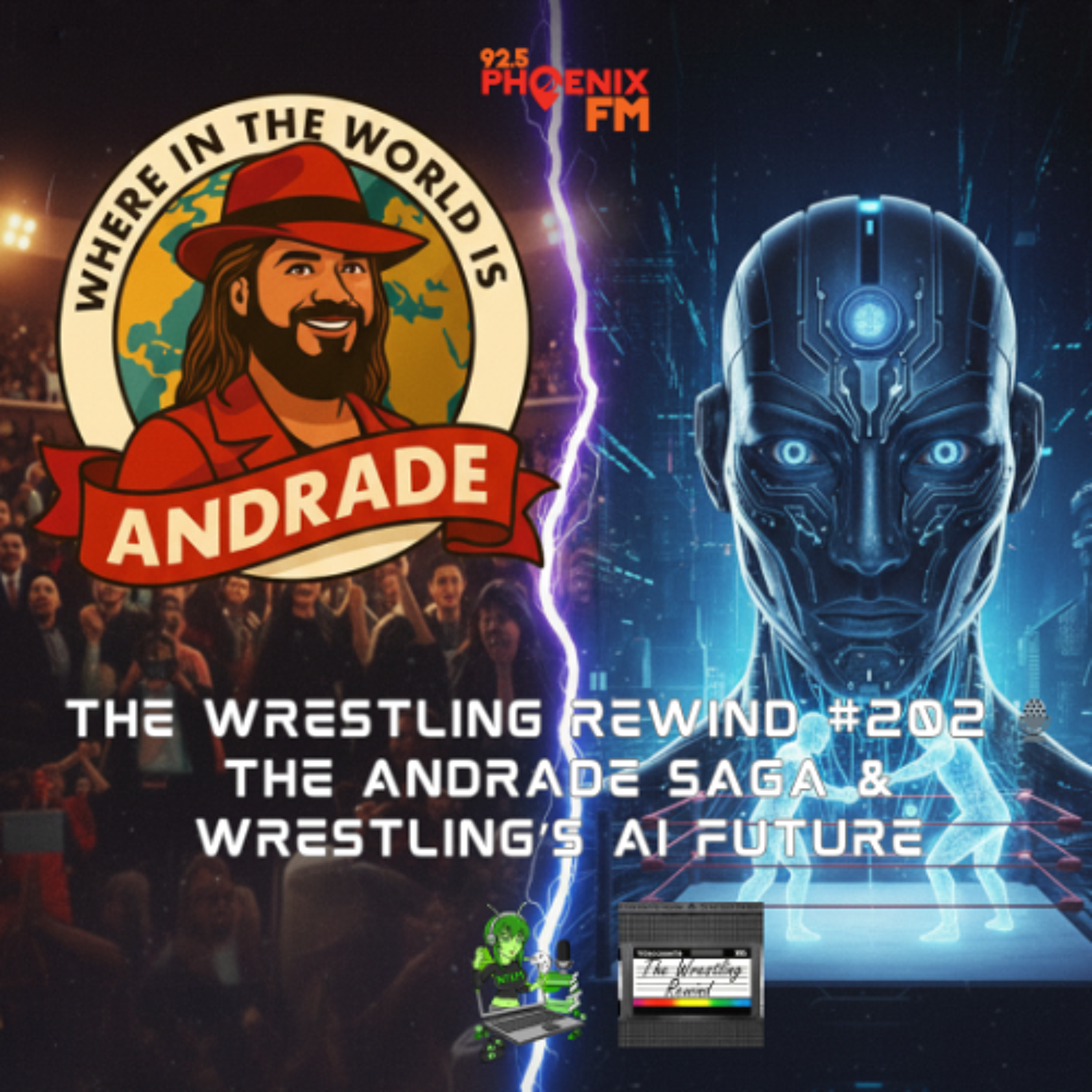 The Wrestling Rewind #202 🎙️ : The Andrade Saga & Wrestling’s AI Future (featuring Xia Brookside) episode artwork