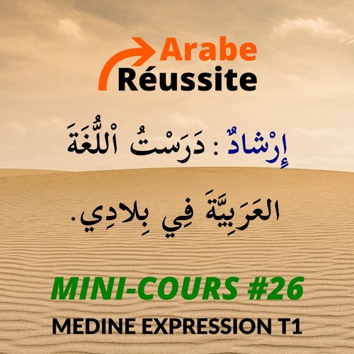 A quoi servent LES TERMINAISONS DES VERBES en arabe littéraire ? MC26