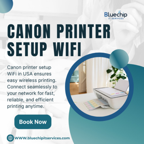 Canon Printer Setup Wi-Fi in USA