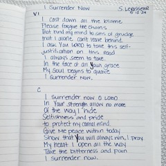 I Surrender Now (C.Thomas: Piano)