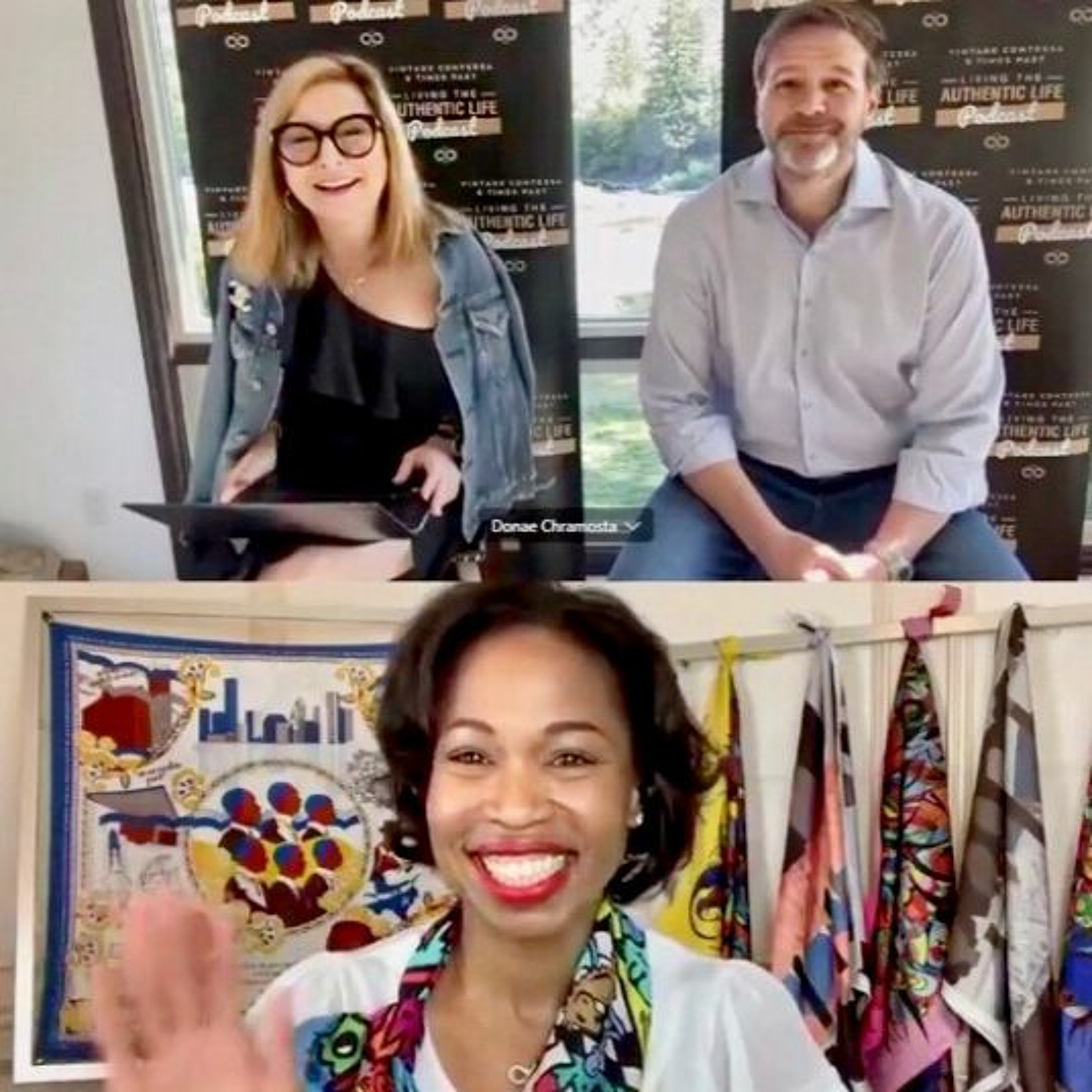 EP. #10 Living The Authentic Life with Roslyn Bazzelle Mitchell & Kimberly Phipps-Nichol episode artwork