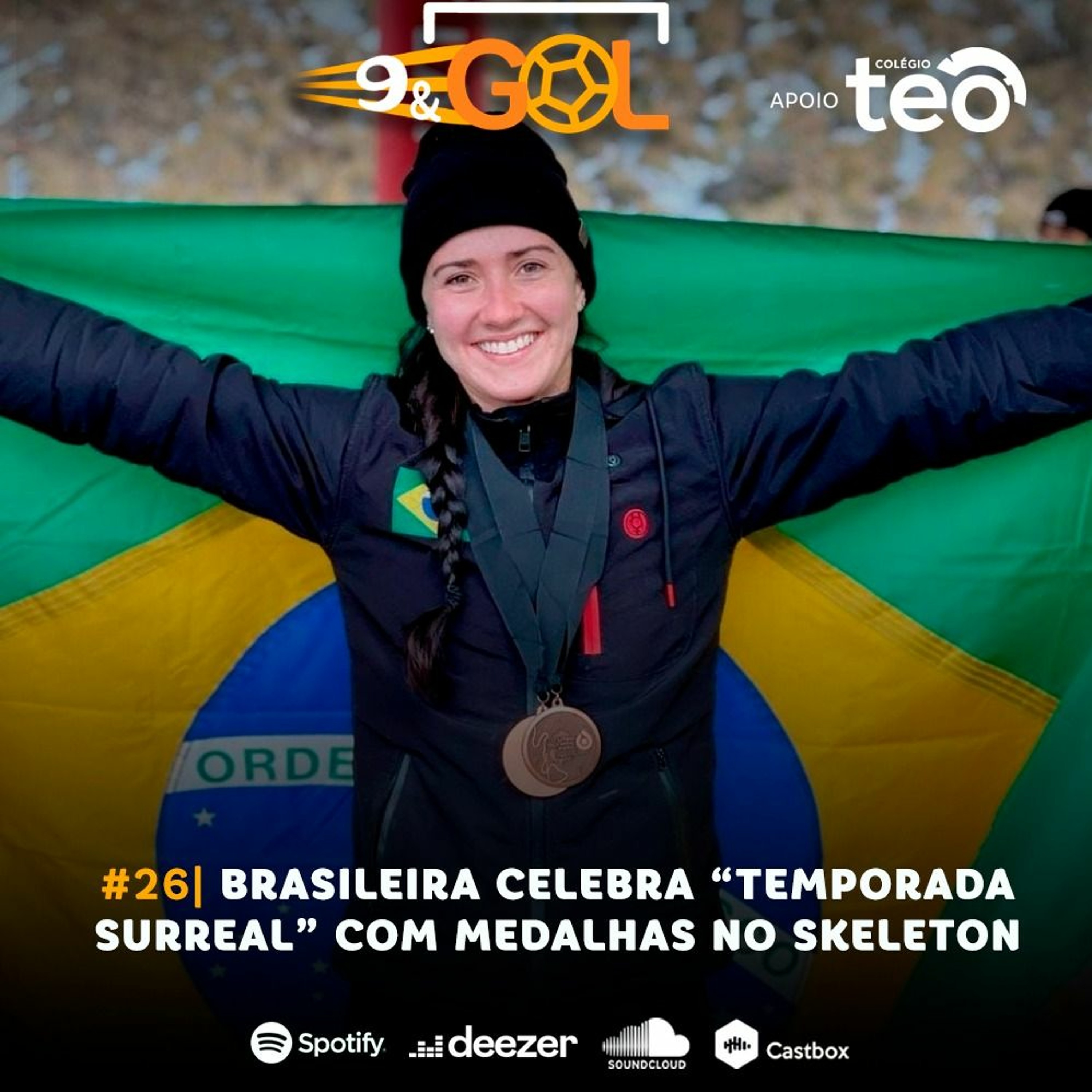 #26 | Brasileira celebra “temporada surreal” com medalhas no skeleton