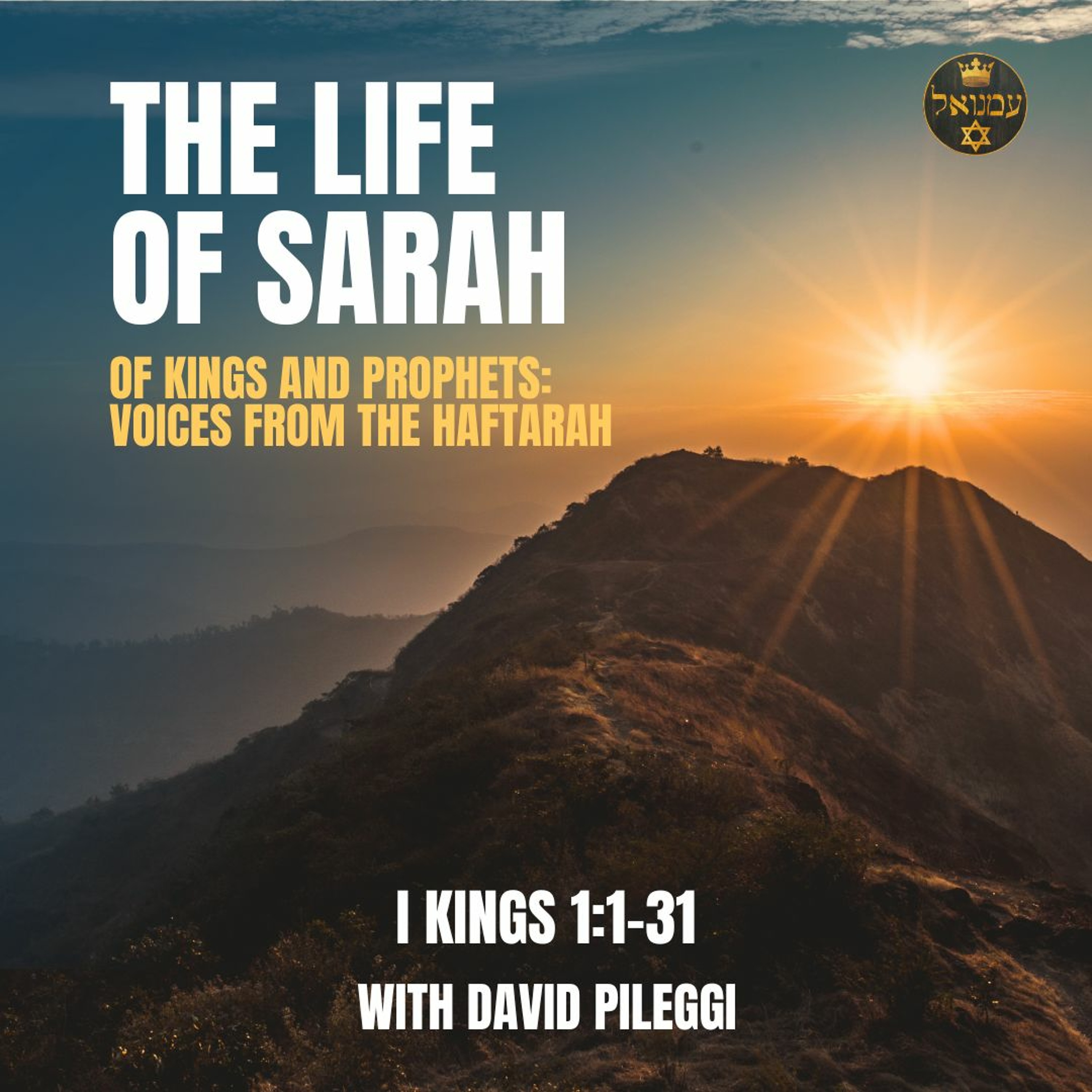 THE LIFE OF SARAH | 1 Kings 1.1–31 with David Pileggi episode artwork