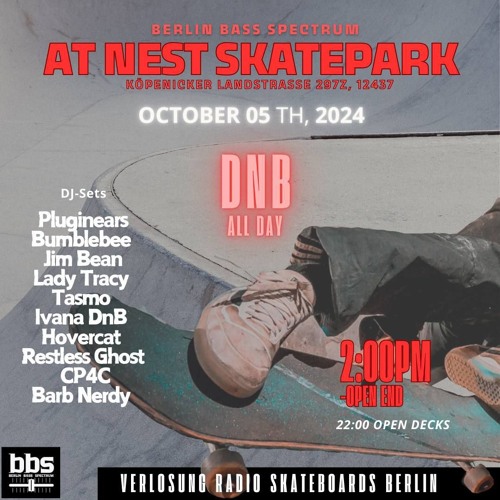 Jim Bean - 2024 - 10 - 05 - BBS @ Skatepark, Berlin, Germany