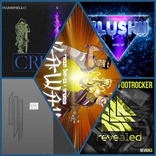 Static & Ben El x Slushii x Mightyfools x Skrillex, Alvin Risk x Marshmello, SVDDEN DEATH-Kawaii Rmx