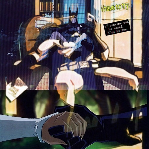 If Someone can be Saved, I have to Try. (Batman X Frutiger Aero)