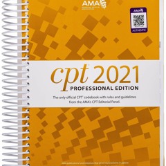 E-book download CPT 2021 Professional Edition (CPT / Current Procedural