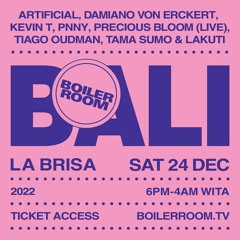 Tiago Oudman @ Boiler Room Bali 2022