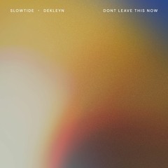 Slowtide & Dekleyn - Don't Leave This Now