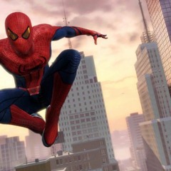 white and blue spider man suit dance music background DOWNLOAD