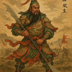 A Chinese God Upon The Field Of Battle