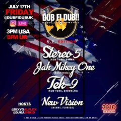 U.S. EDITION SEASON 2ND - STEREO 5, JAH MIKEY ONE, TEK-9, NEW VISION SOUND EP 3