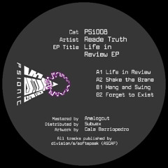 PSI008 READE TRUTH - LIFE IN REVIEW EP