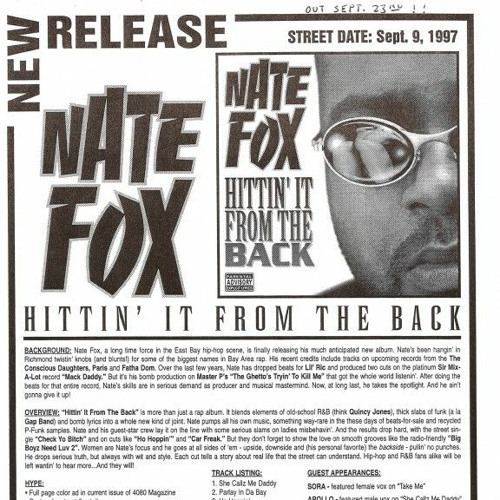 Nate Fox - Folks (Aretha Franklin original)