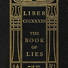 [Read] EBOOK 💑 The Book of Lies: Oversized Keep Silence Edition by  Aleister Crowley