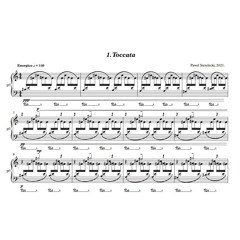 Pawel Strzelecki Prelude No. 1 (Toccata) [5 Preludes for Piano (2021)].