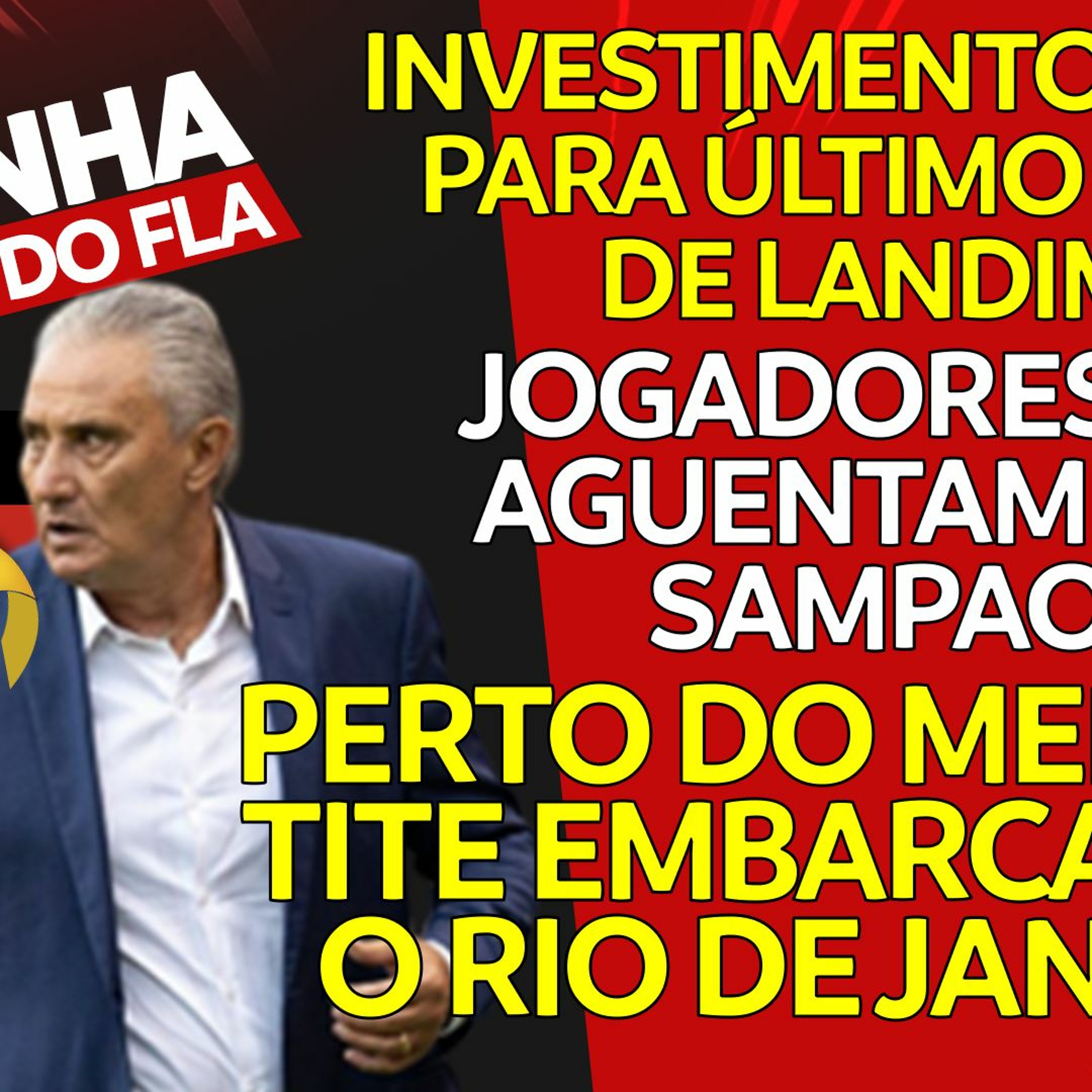 TITE PERTO DO FLAMENGO | INVESTIMENTO ALTO PARA 2024 | JOGADORES IRRITADOS