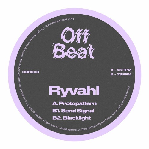PREMIERE: Ryvahl - Blacklight [Off Beat]