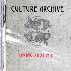 Culture Archive Spring 2024 Mix by Giuliano Longo Santos