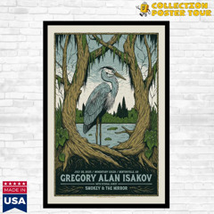 Gregory Alan Isakov Live In Bentonville, AR July 25 2025 Tour Poster