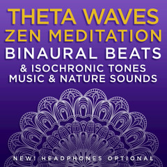Zen Garden Rain (6.1 Hz Theta Frequency Binaural Beats)