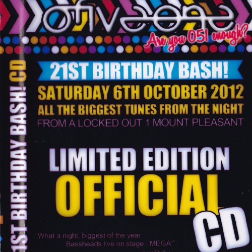 Club 051 (21st Birthday Bash) Liverpool - 06-12-12 CD1
