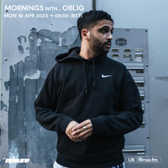 Mornings with... Oblig - 10 April 2023