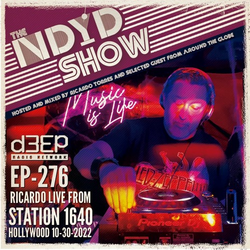 The NDYD Radio Show EP276 - Ricardo live from Station 1640
