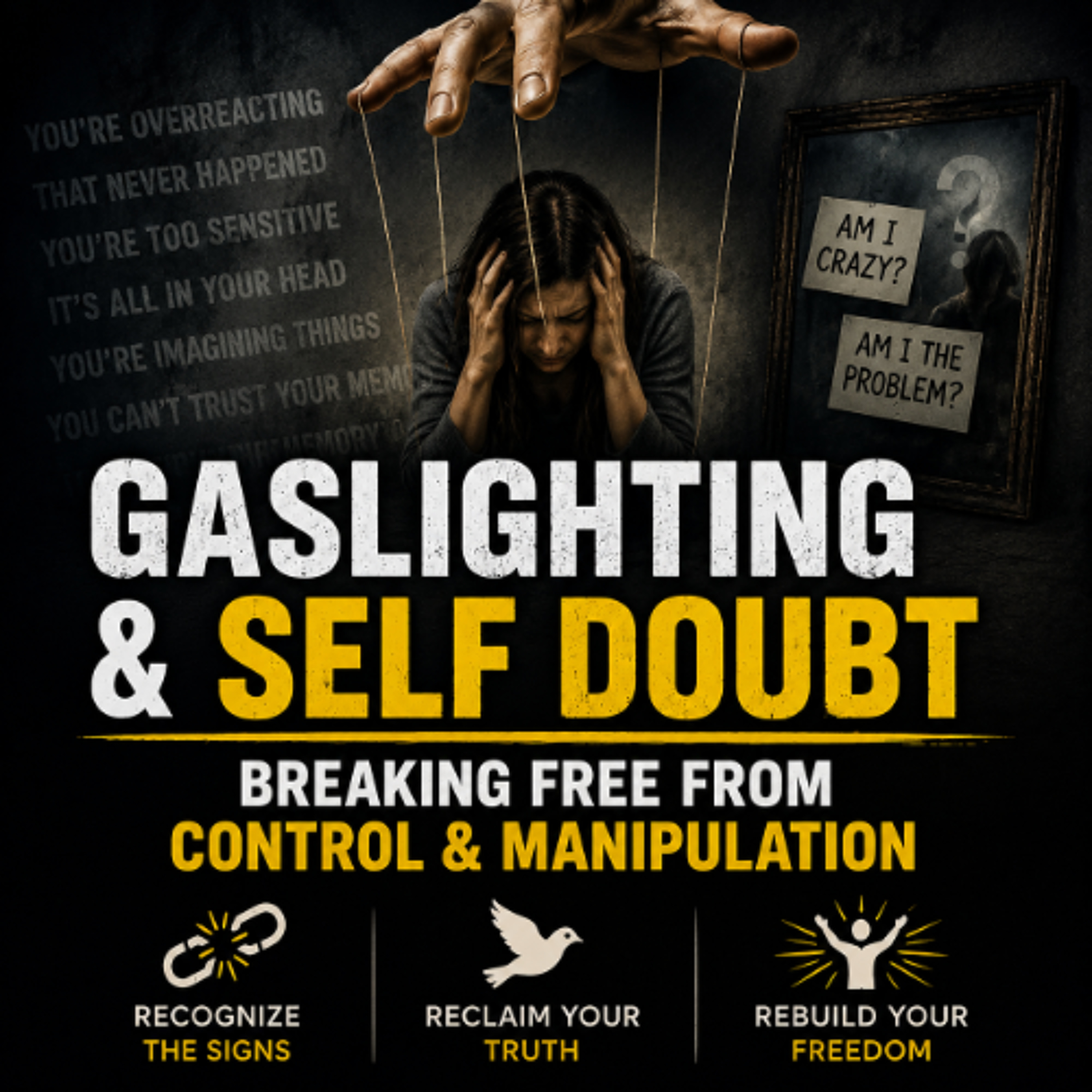 (Long  Voice Only) Gaslighting & Self Doubt  Breaking Free From Control & Manipulation  Jason Newland  12th May 2026 episode artwork