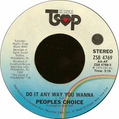 Peoples Choice - Do It Any Way You Wanna (Delfonic Vocal Version)