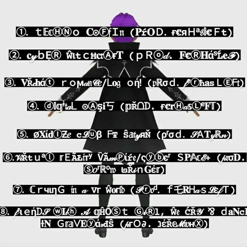 8. friends with a ghost girl, we cry & dance in graveyards (prod. Jeremivhx) *VRV+*