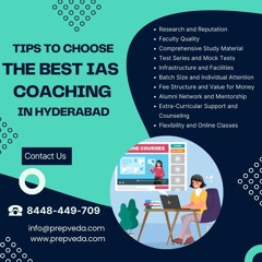 Tips To Choose The Best IAS Coaching In Hyderabad