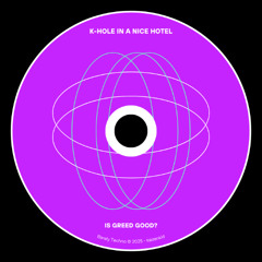 k-hole in a nice hotel.