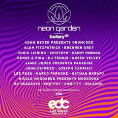 Cristoph @ neonGARDEN, EDC Las Vegas 2017