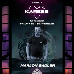 Marlon Sadler @ Karess Records  - Ministry Of Sound 1st Sept