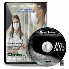 Overcome Bladder Tumors using pure frequencies 50 hz, 97.5 hz part1