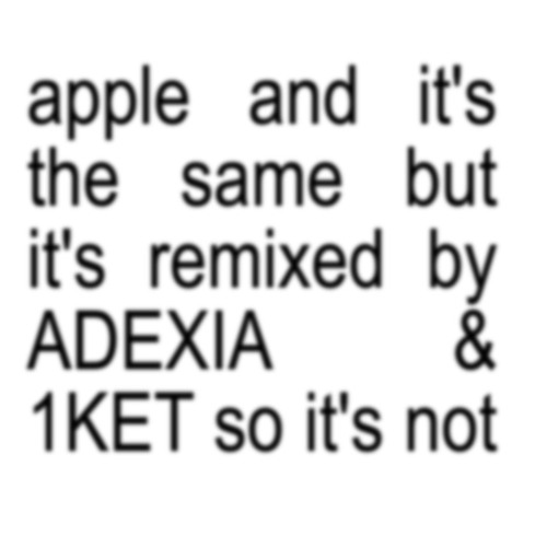 Charli xcx - Apple (ADEXIA & 1KET Remix)