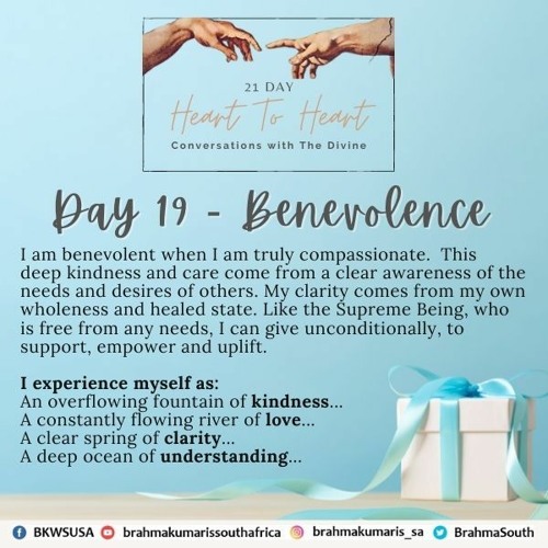 21 Day H2H - Benevolence