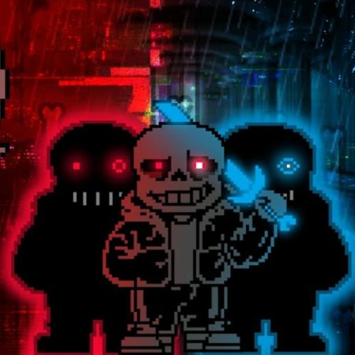 Psychopath!Sans Melancholia  (not mine)