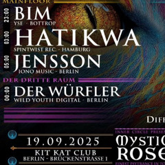 Jensson @ MysticRose - KitKatClub Berlin 19.09.2025