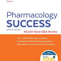 DOWNLOAD EPUB 💕 Pharmacology Success NCLEX®-Style Q&A Review by  Christi D. Doherty