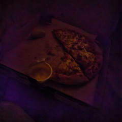 Pizza at night
