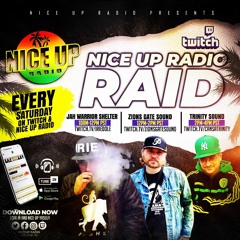 Roots Whine Reggae Sattadays 1/1/22 Nice Up Radio and Twitch Midnite Dezarie Sizzla Tarrus Riley