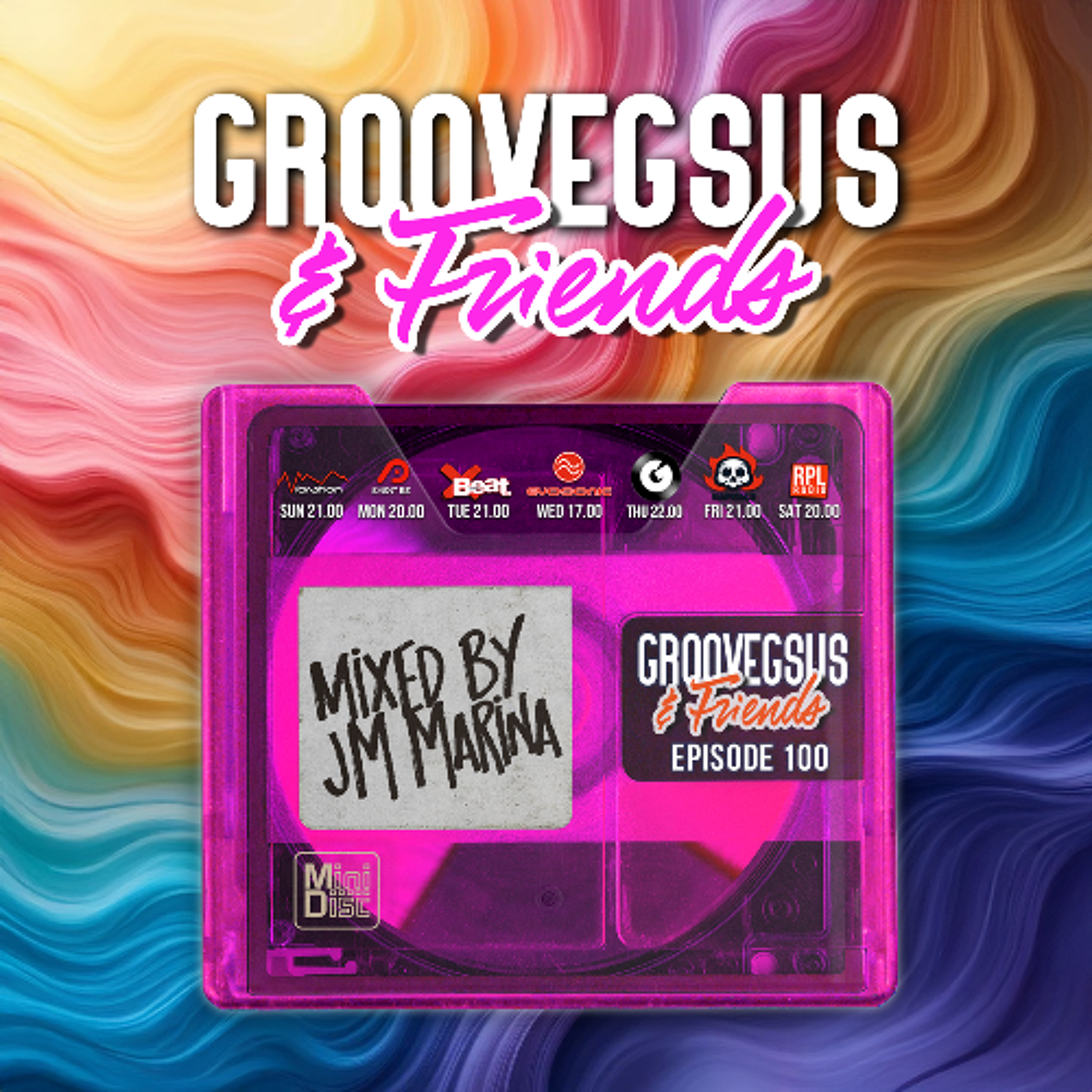 Groovegsus & Friends - EP100 - JM Marina episode artwork