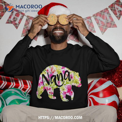Stream Nana Bear Sweatshirt Christmas Grandma Pajamas by macoroo