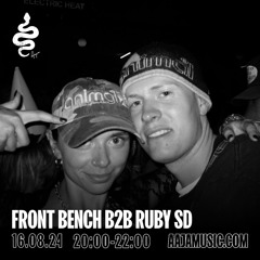 Front Bench B2B Ruby SD - Aaja Channel 2 - 23 08 24