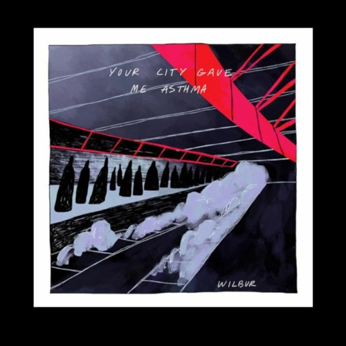 Losing Face,  but it plays through a speaker on a train station