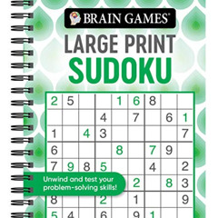 [Access] KINDLE 📂 Brain Games - Large Print Sudoku (Swirls) by  Publications Interna