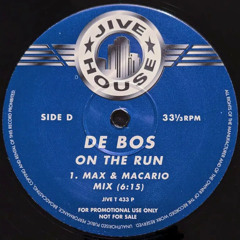 De Bos - On The Run (Max & Macario Mix)