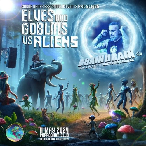 Elves And Goblins Vs. Aliens By SaKor DropS - Poppodium - Netherlands - 11.05.2024